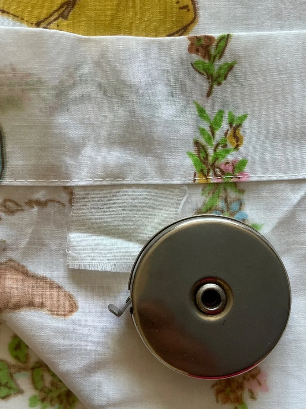 Vintage 1976 American Greetings Holly Hobbie Flat Fitted sheet 80 x 92